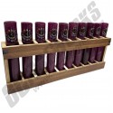 10 Shot Rack With 1.75" Fiberglass Mortar Tubes